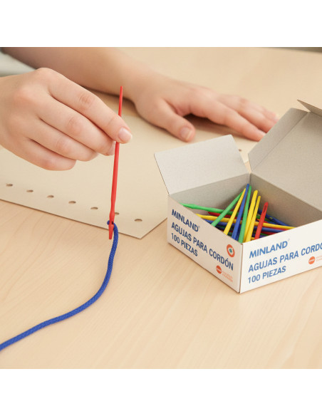 ▷ AGUJAS MINILAND PARA CORDÓN 100 PIEZAS | Taine - Imagen 2