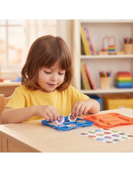 ▷ PAIR GAME MINILAND JUEGO DE EMPAREJAR PRIMEROS APRENDIZAJES 24 ACTIVIDADES | Taine - Imagen 2