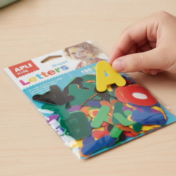 ▷ GOMETS LETRAS A-Z APLI REMOVIBLES BOLSA 12HJ 104 UDS.APLI | Taine - Imagen 2