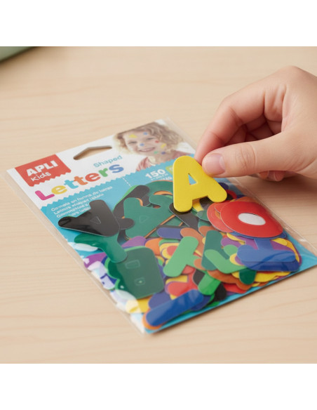 ▷ GOMETS LETRAS A-Z APLI REMOVIBLES BOLSA 12HJ 104 UDS.APLI | Taine - Imagen 2
