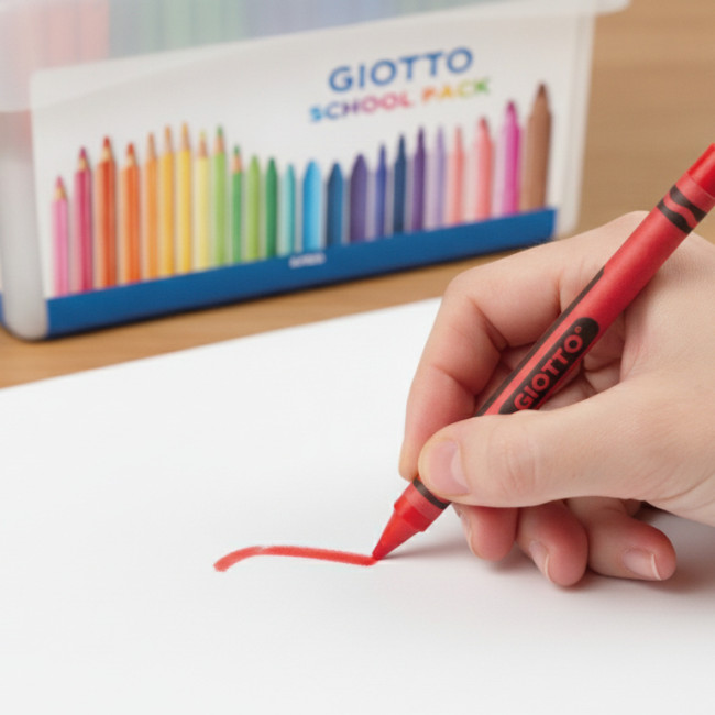 ▷ CERAS GIOTTO SCHOOLPACK 144 UDS FILAS | Taine - Imagen 2