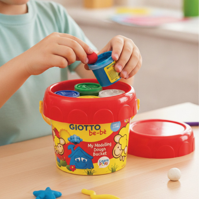 ▷ PASTA GIOTTO BE-BÈ SUPER COFRE 5 BOTES DE 100G | Taine - Imagen 2