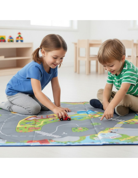 ▷ MINIMOBIL MINILAND TRAFFIC BOX (100 X 100 CM.) | Taine - Imagen 2