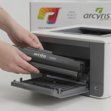 ▷ TONER ARCYRIS NEGRO COMPATIBLE HP CE505A | Taine - Imagen 2