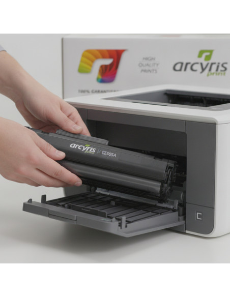 ▷ TONER ARCYRIS NEGRO COMPATIBLE HP CE505A | Taine - Imagen 2