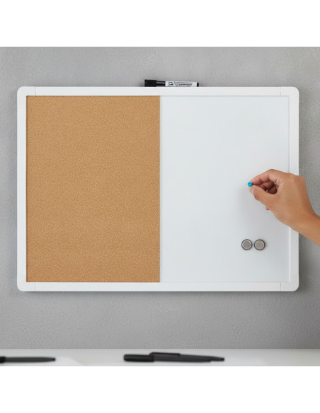 ▷ COMBO NOBO REXEL HOGAR PIZARRA MAG.+TABLERO CORCHO 585x430MM C.SURTIDOS | Taine - Imagen 2