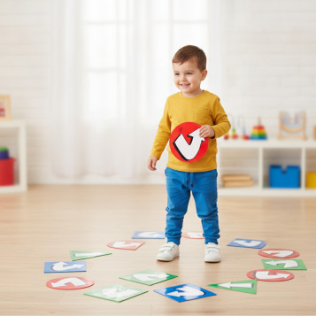 ▷ FLECHAS HENBEA Y FORMAS 6 UDS. PLASTICO 3 FORMAS Y COLORES | Taine - Imagen 2