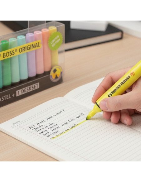 ▷ ROTULADORES STABILO BOSS 15 UDS FLUORESCENTES ORIGINAL | Taine - Imagen 2