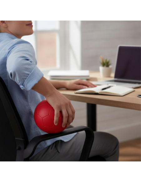 ▷ PELOTA SOFTEE MASAJE COLOR ROJO 23CM | Taine - Imagen 2