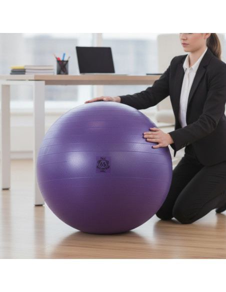 ▷ PELOTA GIGANTE SOFTEE COLOR VIOLETA 65CM | Taine - Imagen 2