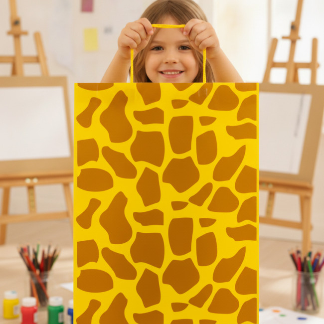 ▷ BOLSAS DISFRACES JIRAFA 65X90CM PACK 5UDS FIXO KIDS | Taine - Imagen 2