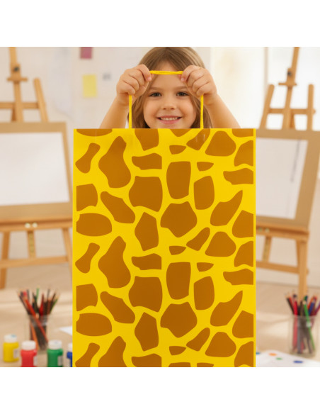 ▷ BOLSAS DISFRACES JIRAFA 65X90CM PACK 5UDS FIXO KIDS | Taine - Imagen 2