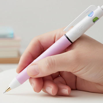 ▷ BOLIGRAFO BIC 4 COLORES FASHION AZUL PASTEL | Taine - Imagen 2