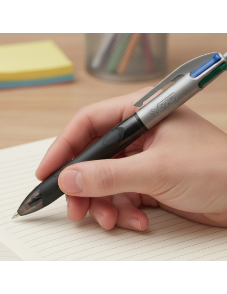 ▷ BOLIGRAFO BIC 4 COLORES GRIP PRO | Taine - Imagen 2