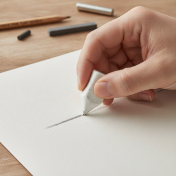 ▷ GOMA DE BORRAR FABER BLANCO MOLDEABLE ART ERASER | Taine - Imagen 2