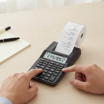 ▷ CALCULADORA CASIO IMPRESORA HR-8RCE 12 DIG | Taine - Imagen 2