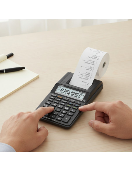 ▷ CALCULADORA CASIO IMPRESORA HR-8RCE 12 DIG | Taine - Imagen 2
