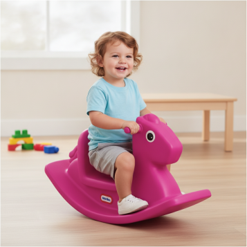 ▷ BALANCIN LITTLE-TIKES CABALLITO IMPARA AZ-MG-RO | Taine - Imagen 2