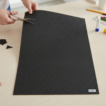 ▷ GOMA EVA FAIBO NEGRA PURPURINA 40X60 | Taine - Imagen 2