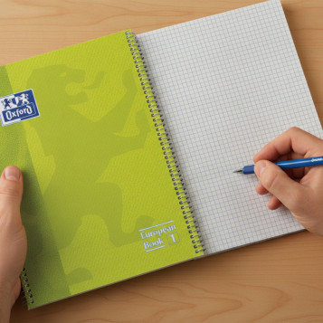 ▷ CUADERNO OXFORD LIMA A4+ 80HJ 90GRS 5X5 TE | Taine - Imagen 2