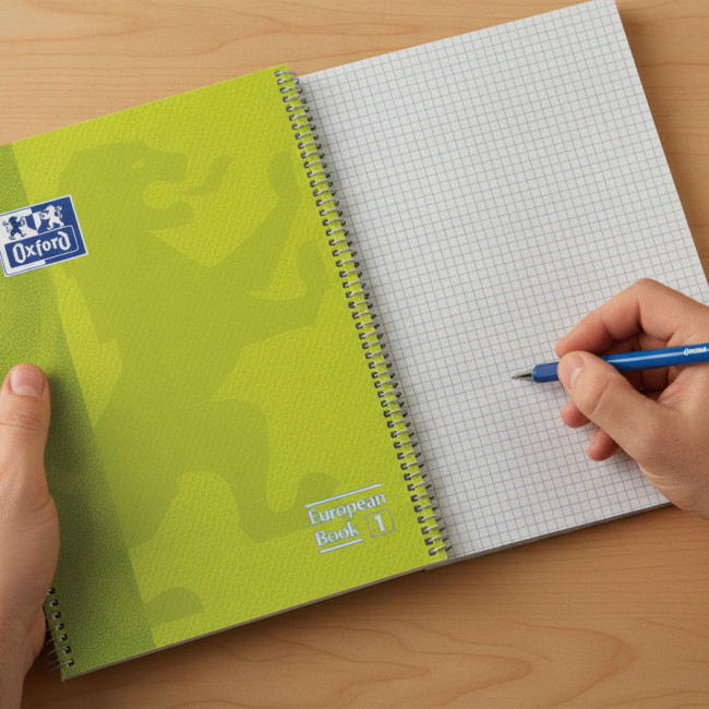 ▷ CUADERNO OXFORD LIMA A4+ 80HJ 90GRS 5X5 TE | Taine - Imagen 2