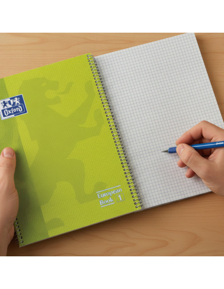 ▷ CUADERNO OXFORD LIMA A4+ 80HJ 90GRS 5X5 TE | Taine - Imagen 2