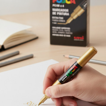 ▷ SET ROTULADORES POSCA 4 UDS PC1M/4C GSWB | Taine - Imagen 2