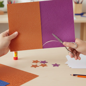 ▷ GOMA EVA FAIBO NARANJA PURPURA 40X60 | Taine - Imagen 2