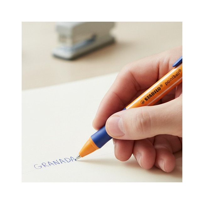 ▷ BOLIGRAFO STABILO RETRACTIL AZUL POINTBALL | Taine - Imagen 2