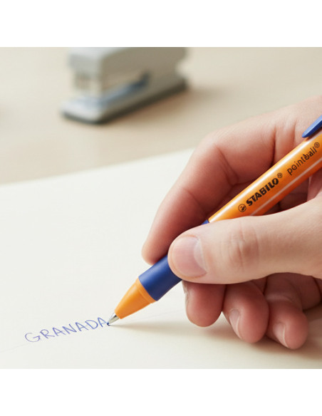 ▷ BOLIGRAFO STABILO RETRACTIL AZUL POINTBALL | Taine - Imagen 2