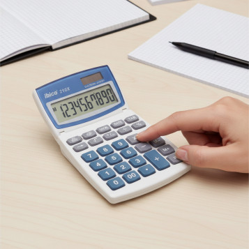 ▷ CALCULADORA IBICO SOBREMESA 10 DIGITOS 210X | Taine - Imagen 2