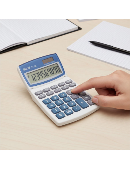 ▷ CALCULADORA IBICO SOBREMESA 10 DIGITOS 210X | Taine - Imagen 2
