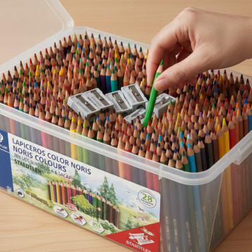 ▷ LAPICEROS COLOR NORIS COLOURS CONTENEDOR PP 288 UDS SURTIDOS + 6 SACAP STAEDTLER | Taine - Imagen 2