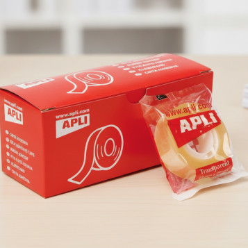 ▷ CINTA APLI ADHESIVA TRANSPARENTE 33MX19MM cj de 8U venta unidad | Taine - Imagen 2