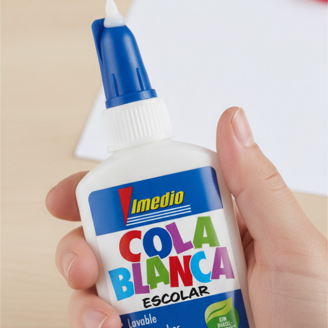 ▷ COLA IMEDIO BLANCA ESCOLAR 125G | Taine - Imagen 2