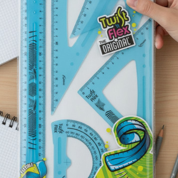 ▷ REGLAS MAPED KIT EN BOLSA TWIS`FLEX 4 PIEZAS | Taine - Imagen 2
