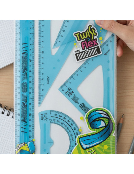 ▷ REGLAS MAPED KIT EN BOLSA TWIS`FLEX 4 PIEZAS | Taine - Imagen 2