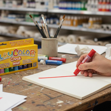 ▷ TEMPERA DUNSA PLAYCOLOR SOLIDA 12 UDS 10G COLORES ESTÁNDAR ON | Taine - Imagen 2