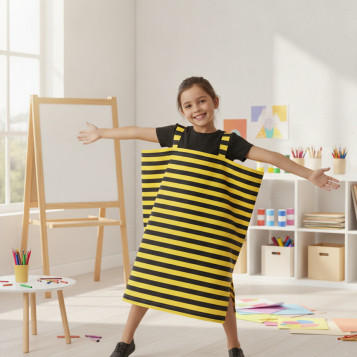 ▷ BOLSAS FIXO KIDS DISFRACES DABEJA/AVISPA 65X90CM PACK 5UDS | Taine - Imagen 2