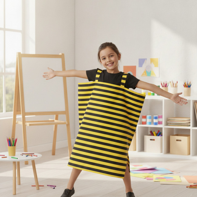 ▷ BOLSAS FIXO KIDS DISFRACES DABEJA/AVISPA 65X90CM PACK 5UDS | Taine - Imagen 2