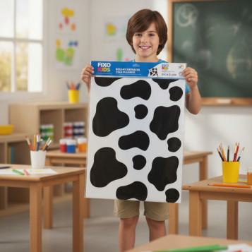 ▷ BOLSAS FIXO KIDS DISFRACES VACA/DALMATA 65X90CM PACK 5UDS | Taine - Imagen 2