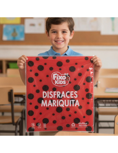 ▷ BOLSAS FIXO KIDS DISFRACES MARIQUITA 65X90CM PACK 5UDS | Taine - Imagen 2
