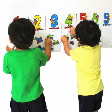 ▷ FRISO HENBEA DE NUMEROS PARA PARED | Taine - Imagen 2