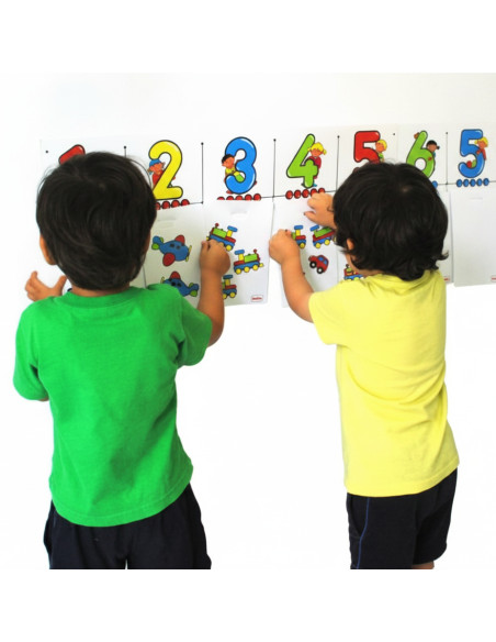 ▷ FRISO HENBEA DE NUMEROS PARA PARED | Taine - Imagen 2