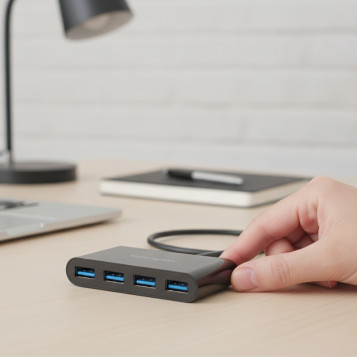 ▷ HUB KENSINGTON 4 PUERTOS USB 3.0 | Taine - Imagen 2
