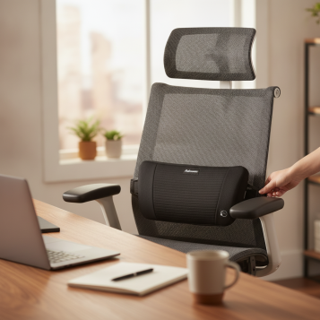 ▷ COJIN FELLOWES LUMBAR FUSION PLUSHTOUCH | Taine - Imagen 2