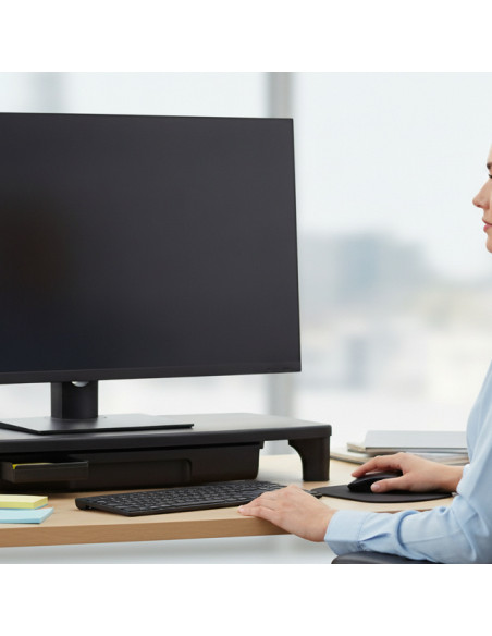 ▷ SOPORTE KENSINGTON PARA MONITOR SMARTFIT® CON CAJÓN, NEGRO | Taine - Imagen 2