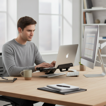 ▷ ACCESORIO FELLOWES P. PORTÁTILES P. BRAZO DE MONITOR | Taine - Imagen 2