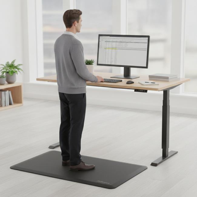 ▷ ALFOMBRA FELLOWES ANTIFATIGA PARA SIT-STAND ESTÁNDAR | Taine - Imagen 2