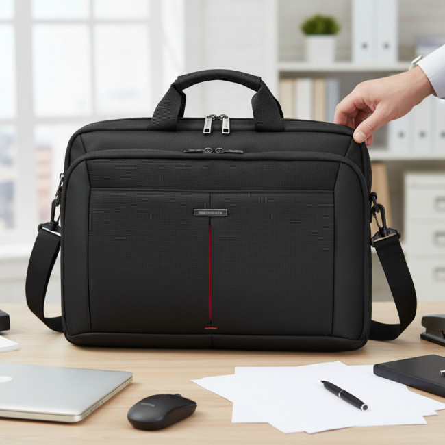 ▷ MALETÍN SAMSONITE GUARDIT 2.0 PARA PORTÁTIL DE 17,3" NEGRO | Taine - Imagen 2